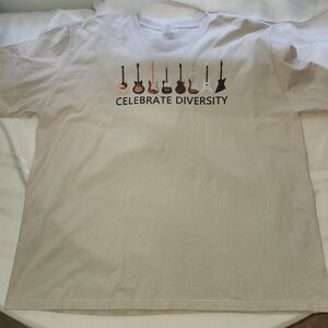 Celebrate Diversity Graphic Tee - Cream